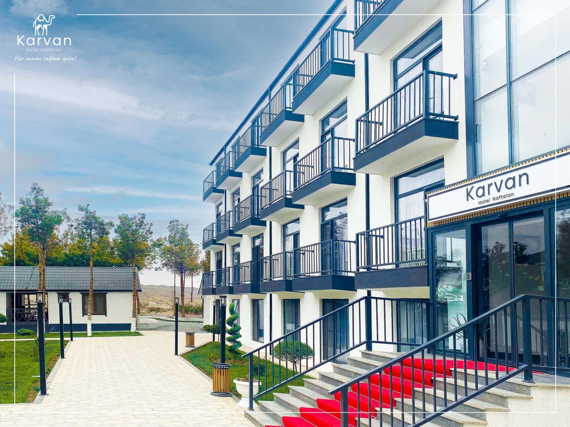 Karvan Hotel-Sanatorium Naftalan Kültér fotó